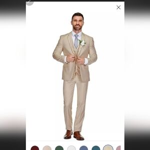 Men's 3 Piece Gray Suit